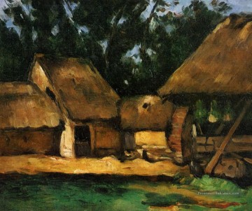 Le paysage d’Oilmill Paul Cézanne Peinture à l'huile